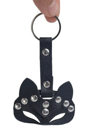 CUIR-Fox Leather Garter Charm Accessory